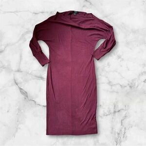 Off Shoulder Body Con Dress